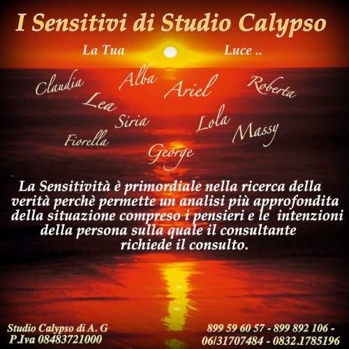 i miglior sensitivi, Studio Calypso, Cartomanzia, 
